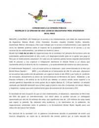 Pronunciamiento