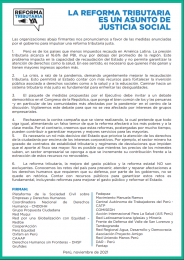 Reforma tributaria